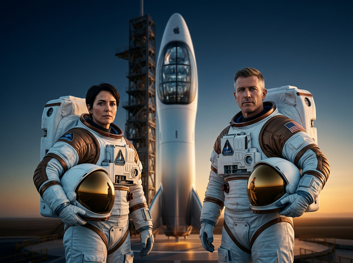 Flight crew of the Atlas Light