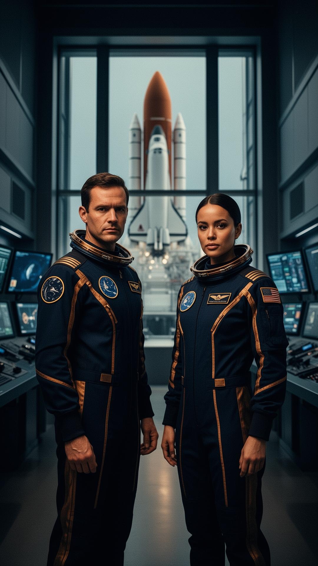 Flight crew of the Odyssey Heavy
